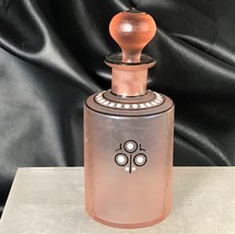 1940&#39;s Pink Czech Scent Bottle - $65.00