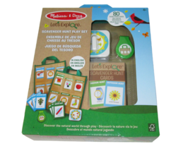 Melissa &amp; Doug Scavenger Hunt Play Set Let&#39;s Explore Boxed Sealed Game Play - £7.90 GBP