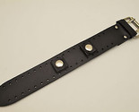  Wide Leather Watch Band STRAP Buckle Punk Rock Skaters Cuff 18mm   - £18.02 GBP