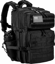 Tactical Backpack for Men and Women, 45L Large Capacity Military Backpack, - £39.65 GBP