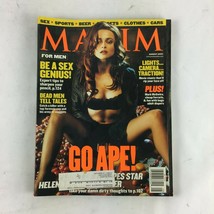 August 2001 Maxim Magazine Go Ape! Be a Sex Genius! Dead Men Tell Tales - £8.78 GBP