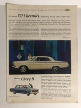1962 Chevrolet Chevy II Vintage Print Ad Advertisement pa12 - $8.90