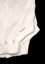Gerber Baby Onesies Lot of 4 White Bodysuits 3-6 Months Short Sleeve image 3