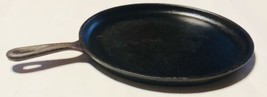 Vintage Lodge No. 9 - H Round Cast Iron Griddle w/Heat Ring &#39;OG&#39; 1960 USA Clean - £50.49 GBP