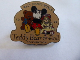 Disney Trading Broches 287 WDW - Nounours Ours & Poupée Convention - 1999 - $9.49