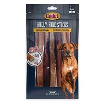 Cadet Bully Hide Sticks All-Natural Dog Chews Large Stick, 1ea/7 ct - £37.94 GBP