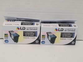 (2) LD Products LD-8237216 KODAK 10XL Ink Cartridges Black-New-Sealed - £9.54 GBP