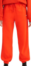 NEW Womens Levi&#39;s Sweatpants ladies sz XS safety orange hi vis jogger 2 pockets - £17.72 GBP
