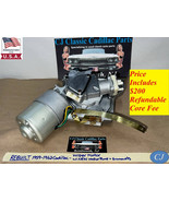REBUILT 59-62 CADILLAC FACTORY ORIGINAL WINDSHIELD WIPER MOTOR W/NEW WAS... - $742.49