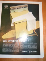 Vintage General Electric Dryer Print Magazine Advertisement 1966 - £3.16 GBP