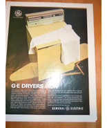 Vintage General Electric Dryer Print Magazine Advertisement 1966 - £3.15 GBP
