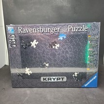 Ravensburger Krypt Black NEW 736 pcs Jigsaw Puzzle Premium Softclick Technology  - £35.34 GBP