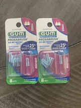 GUM Proxabrush Go-Betweens Interdental Brush Refills - Moderate, 16. Refills - £14.70 GBP