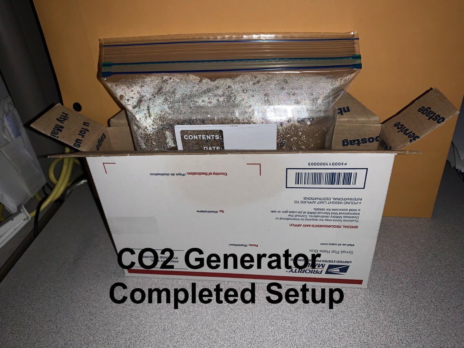 CO2 Smart Grow Bag Homegrown Organic Hydroponic Carbon Dioxide Booster ...