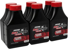 (6) Genuine OEM ECHO Red Armor 1 Gallon Mix of 2-Cycle Oil 2.6oz 2.6 oz 6550001 - £18.81 GBP