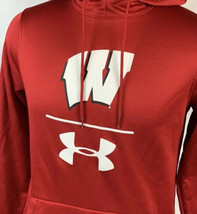 Under Armour Sweatshirt Hoodie Wisconsin Badgers Athletic Pullover Mens ... - £26.56 GBP