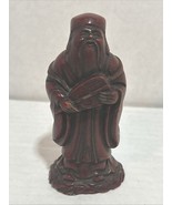 Chinese Laughing Buddha &amp; Good Luck God Figure / Good Fortune Figurine - $49.99