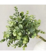 14&#39;&#39; Faux Eucalyptus Greenery Bunch,Fake Eucalyptus, Artificial leaves f... - $181.60 MXN