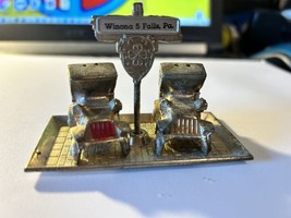 Tiny Salt and Pepper Shakers Model T Winona 5 Falls PA - $19.99