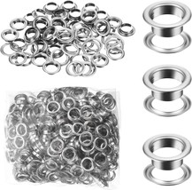 WILLBOND Grommet and Washer Grommet Kit Nickel Finish Eyelet for Clothes... - $28.44 CAD