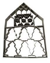 HEARTH AND HAND Magnolia 2019 Giant Multi-Cookie Cutter Sheet Tree House Stars - £8.33 GBP