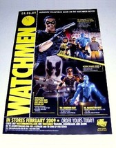 2009 Watchmen 17x11 inch DC Comics Direct action figure promotional promo POSTER - £19.43 GBP