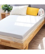 Full size 3-inch Memory Foam Mattress Topper with Removeable Baffle Box ... - €198,39 EUR