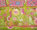 Quilted Fabric ~ Handbag/Purse ~ Flower Design ~ 14&quot; x 28.5&quot; ~ Shoulder Bag - £17.65 GBP