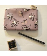 Ipsy April 2020 Floral Mauve Makeup Bag w/ Nomad Eyeshadow &amp; Araceli Ble... - $28.07