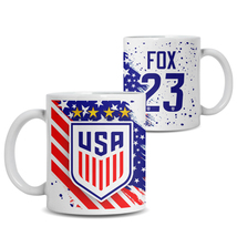 Emily Fox #23 USWNT Soccer FIFA Women&#39;s World Cup 2023 Ceramic Mug  - $19.99+