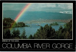 Bridge of the Gods at Cascade Locks Columbia River Gorge Postcard - £3.52 GBP