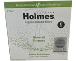 3 Pack Holmes Replacement Filter General Purpose E Filter Removes Air Po... - £23.85 GBP