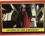 Vintage Star Wars Return of the Jedi trading card #5 Guards Of The Emperor - $1.97