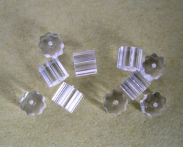 100 Soft Rubber Safety Back Clutch For your Earwires - £1.51 GBP