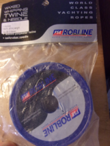 FSE ROBLINE DYNEEMA waxed  WHIPPING TWINE 8mm x 41mtrs black - $17.82