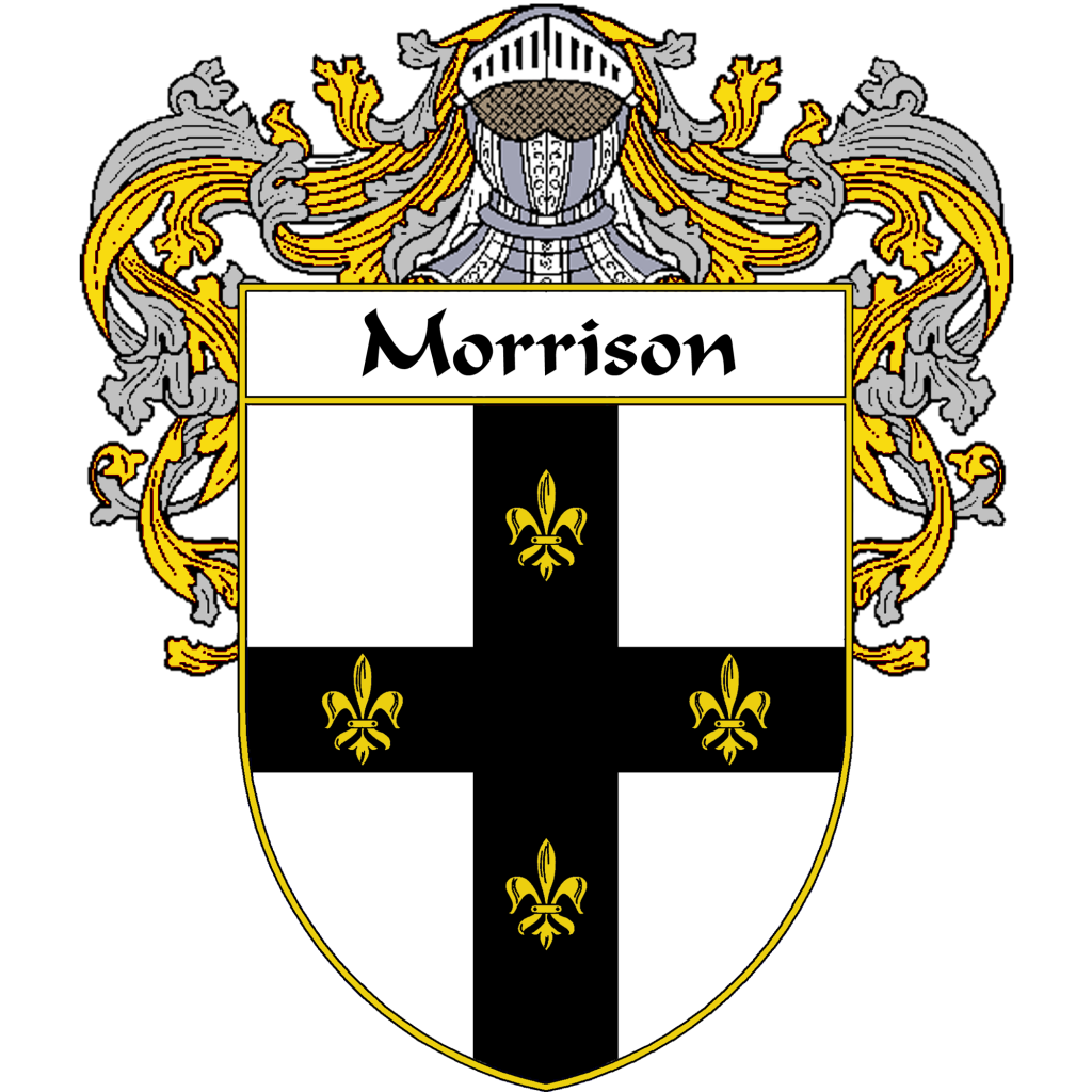 Morrison Family Crest / Coat of Arms JPG and PDF - Instant Download - $2.90