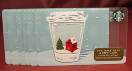 Starbucks 2017 Red Winter House Cup Gift Card New with Tags - $4.48