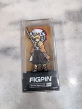 FigPiN #381 Demon Slayer Zenitsu Agatsuma, Premium Display Case, Lock En... - $11.88