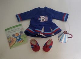 American Girl Bitty Baby Cheerleading Outfit With Megaphone &amp; Shoes Reti... - $29.95
