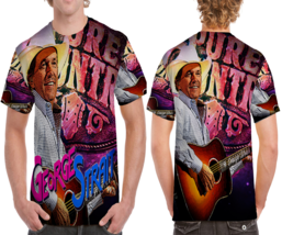 George Strait Cowboy  Mens Printed T-Shirt Tee - $14.53+