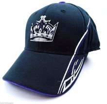 Los Angeles Kings Reebok TS78Z NHL Tribal Stretch Fit Hockey Cap Hat L/XL - £16.37 GBP