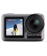 Dji Osmo Action - 4K Action Cam 12Mp Digital Camera With 2 Displays 36Ft... - £204.61 GBP