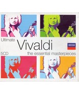 Ultimate Vivaldi: The Essential Masterpieces 5 CD Box Set Sealed Rare - $81.85 CAD