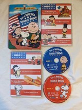 Peanuts This Is America Charlie Brown 2 DVD Set, 2006 Lucy Linus Schultz OOP  - £57.76 GBP