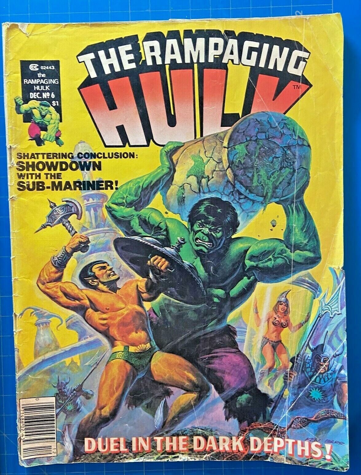 Rampaging Hulk, Incredible Hulk Marvel Comics 1977 & 1979 Four Issues - £6.13 GBP