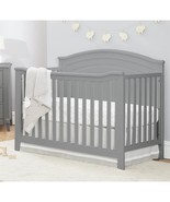 SF Home Solid Wood Convertible Crib in Grey - Toddler Bed Sold Separately - $10,308.56 MXN