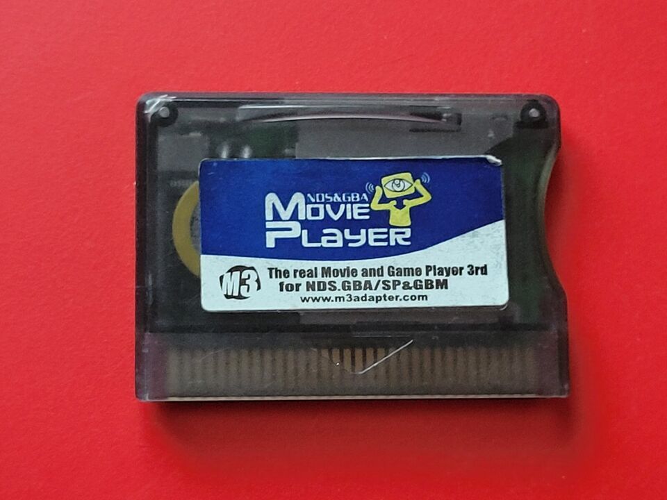 Nintendo DS Game Boy Advance Video Cart The Real Movie & Game Player M3 3rd Rare - £80.85 GBP