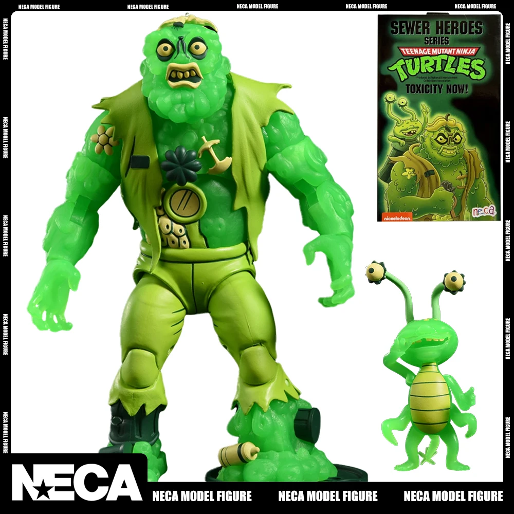Neca 54256 Teenage Mutant Ninja Turtles - Sewer Heroes Serles (Fluorescent) - £47.93 GBP