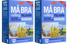 Semper Må Bra Välling Fullkorn Swedish Unsweetened Whole Grain Gruel 2x4... - $50.34