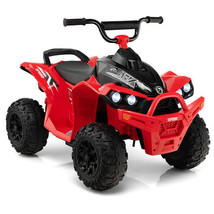 12V Kids Ride On ATV with High/Low Speed and Comfortable Seat-Red - Colo... - £144.77 GBP